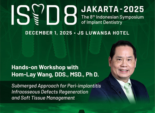 Hands on with Hom-Lay Wang, DDS., MSD., PhD